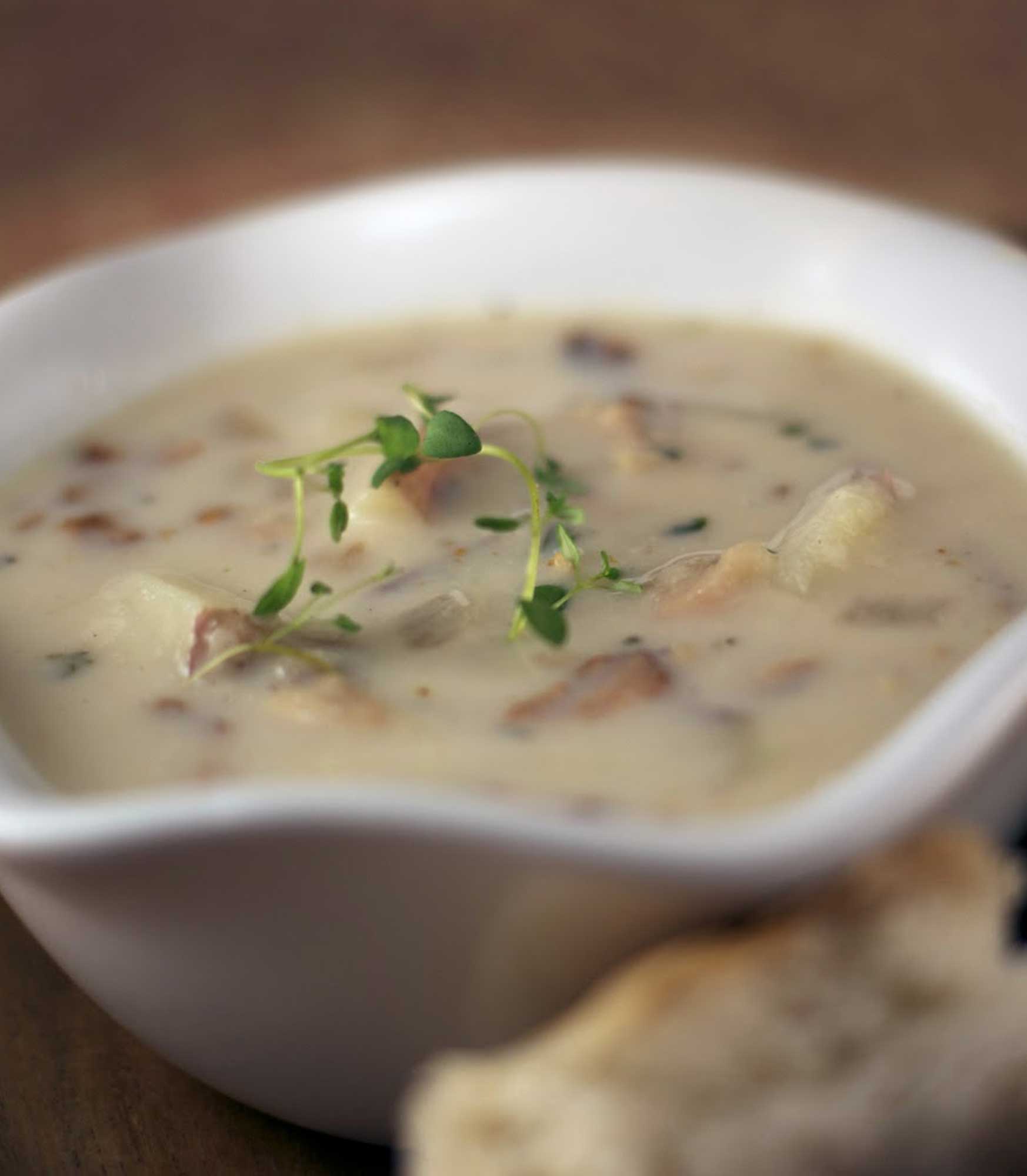 New England Clam Chowder, Santa Monica